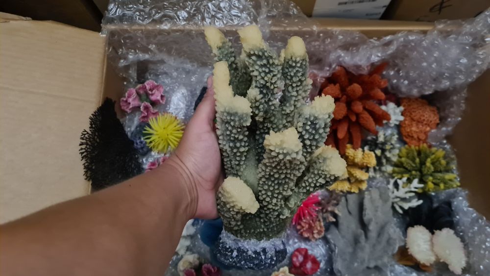 Corali artificiali pentru acvarii