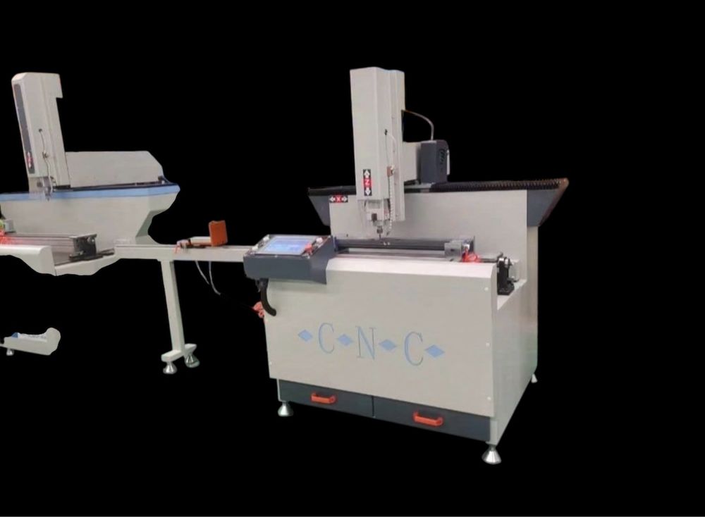 CNC фреза за всички видове цветни метали-алуминий,PVC,дърво,дограма