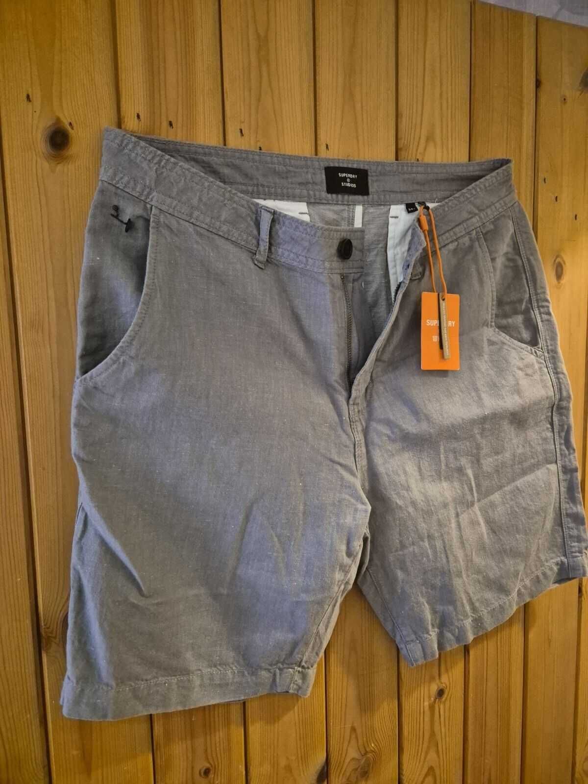 Мъжки къси панталони Superdry Organic Cotton Studios М