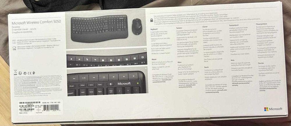 Tastatura si mouse Microsoft
