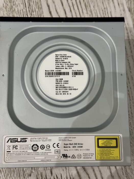 ASUS DVD rom writer 24D5MT negru OEM