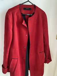 Червено палто Зара Zara
