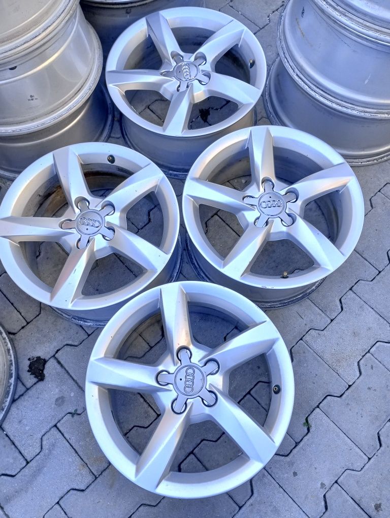 4 jante aliaj 5x112 R16 originale audi A3 A4 A6 Q3 Q2