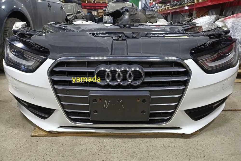 Audi A4 B8 ноускат капот крыло