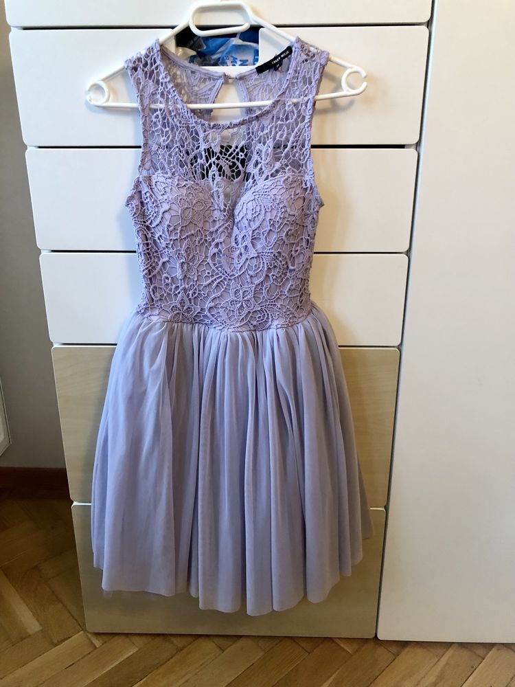 Rochie lila superbă bal