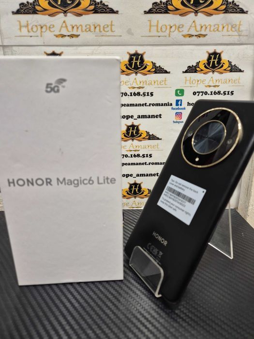 Hope Amanet P3 - Honor Magic 6 Lite 256GB / 8GB RAM/Garantie 12 luni !