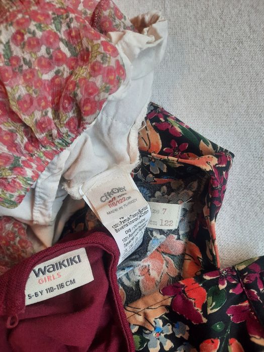 Детски рокли размер 116,122