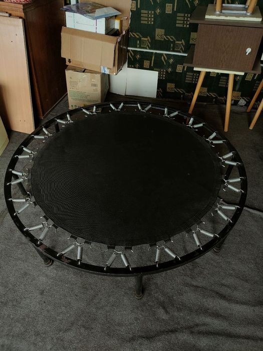 Батут в хорошем состоянии