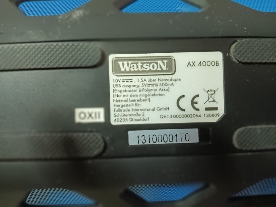 Vand boxa portabila WatsoN Model:AX 4000B