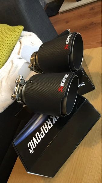 Накрайници за ауспух 2бр Akrapovic акрапович гърне AKRAPOVIC турбо