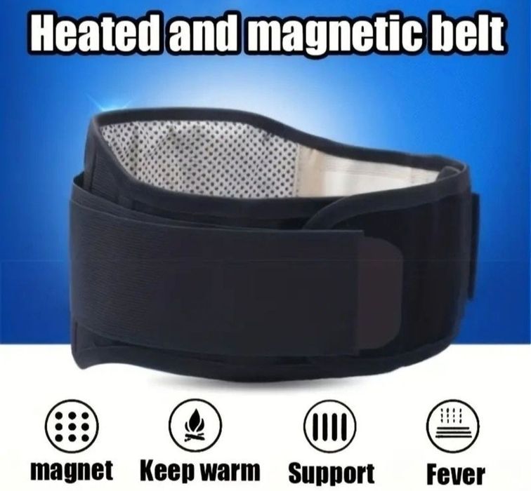 Brâu Mijloc Centura Lombara cu Magneți Reglabila