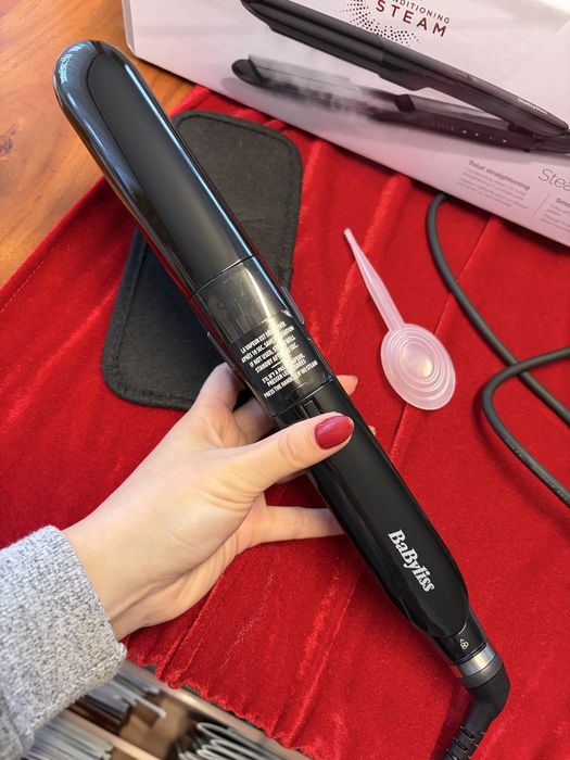 Placă de păr cu aburi 2 in 1 Steam Pure ST492E BaByliss