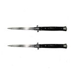 Set 2 Bricege automate, Italian, otel inoxidabil, 33 cm, husa inclusa