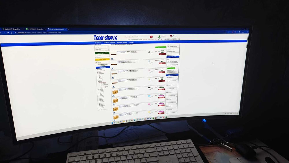 Monitor Gaming SMART LED OLED curbat Samsung Odyssey 34"