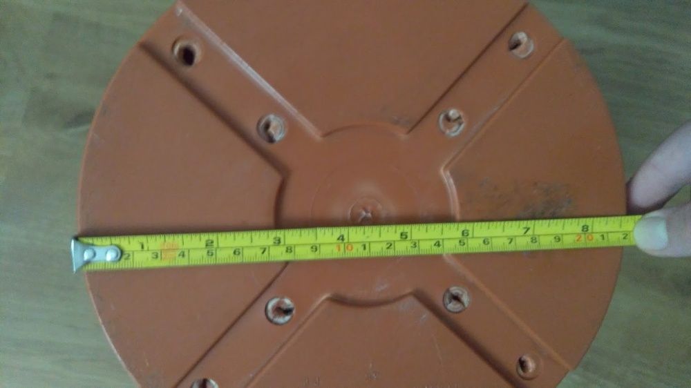 Ghiveci Chianti, cu farfurie (Plastor), diametru 30 cm - UTILIZAT