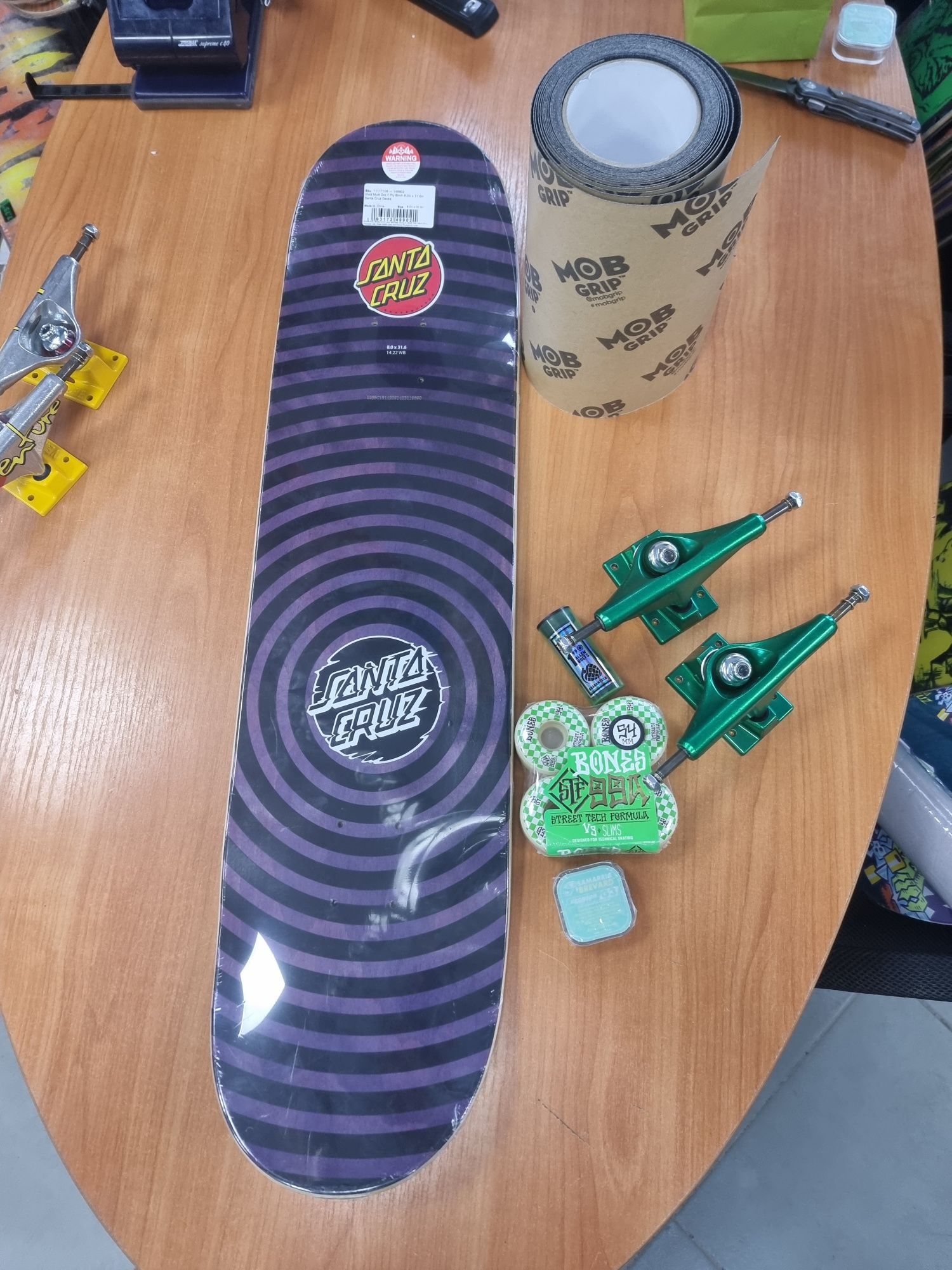 Супер цена Santa Cruz 8.0 скейтборд