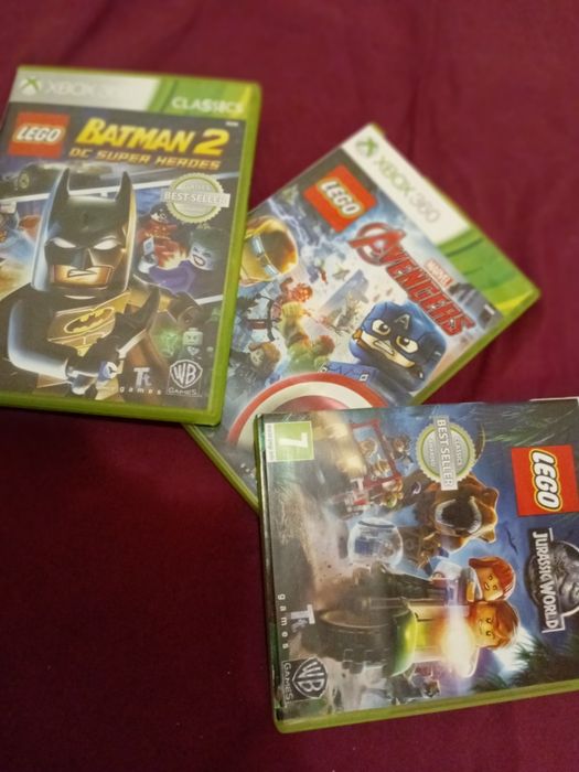 Vând jocuri Xbox360 Lego