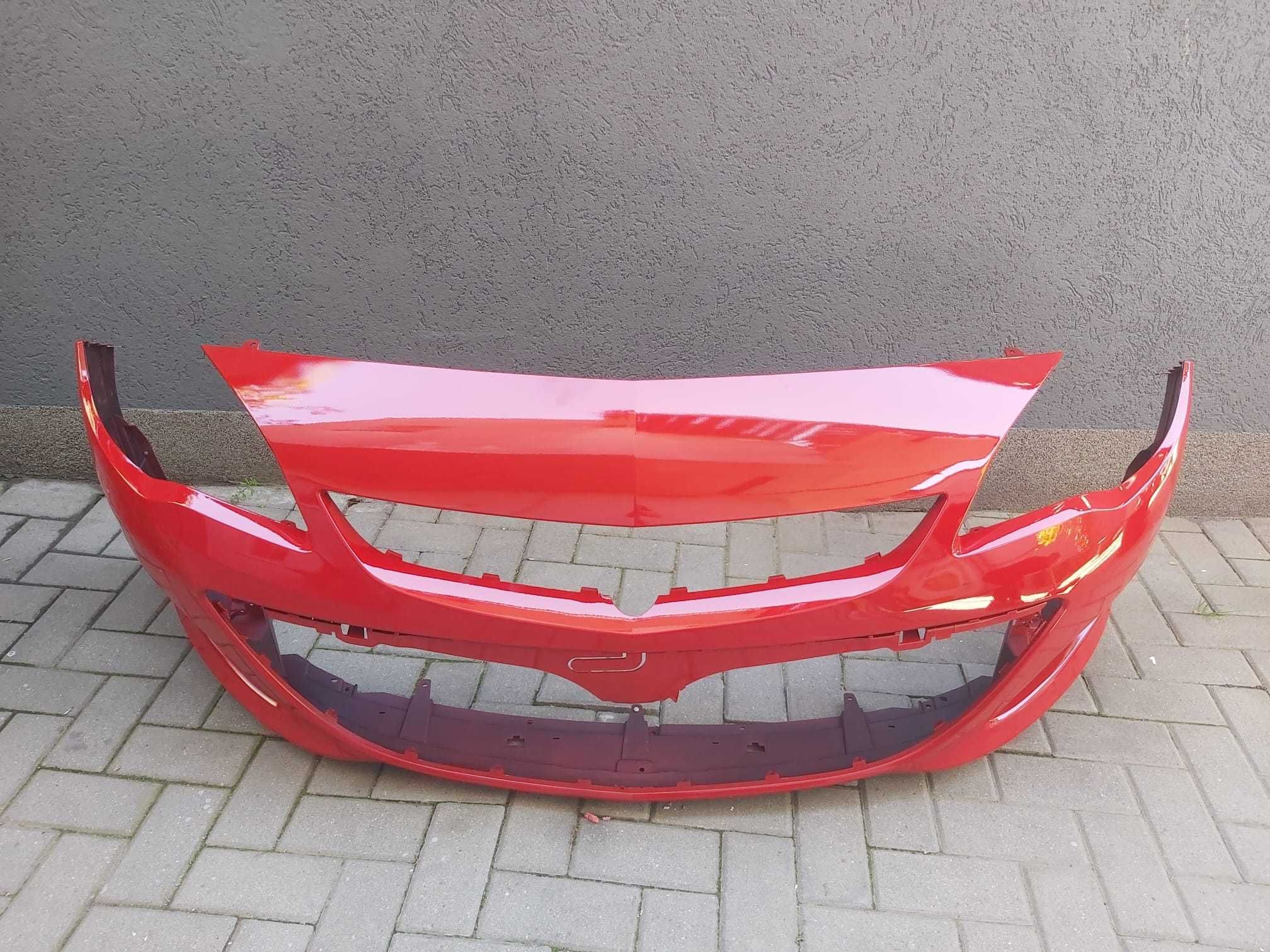 Предна броня Opel Astra J a 2012-2015 Боядисани червен