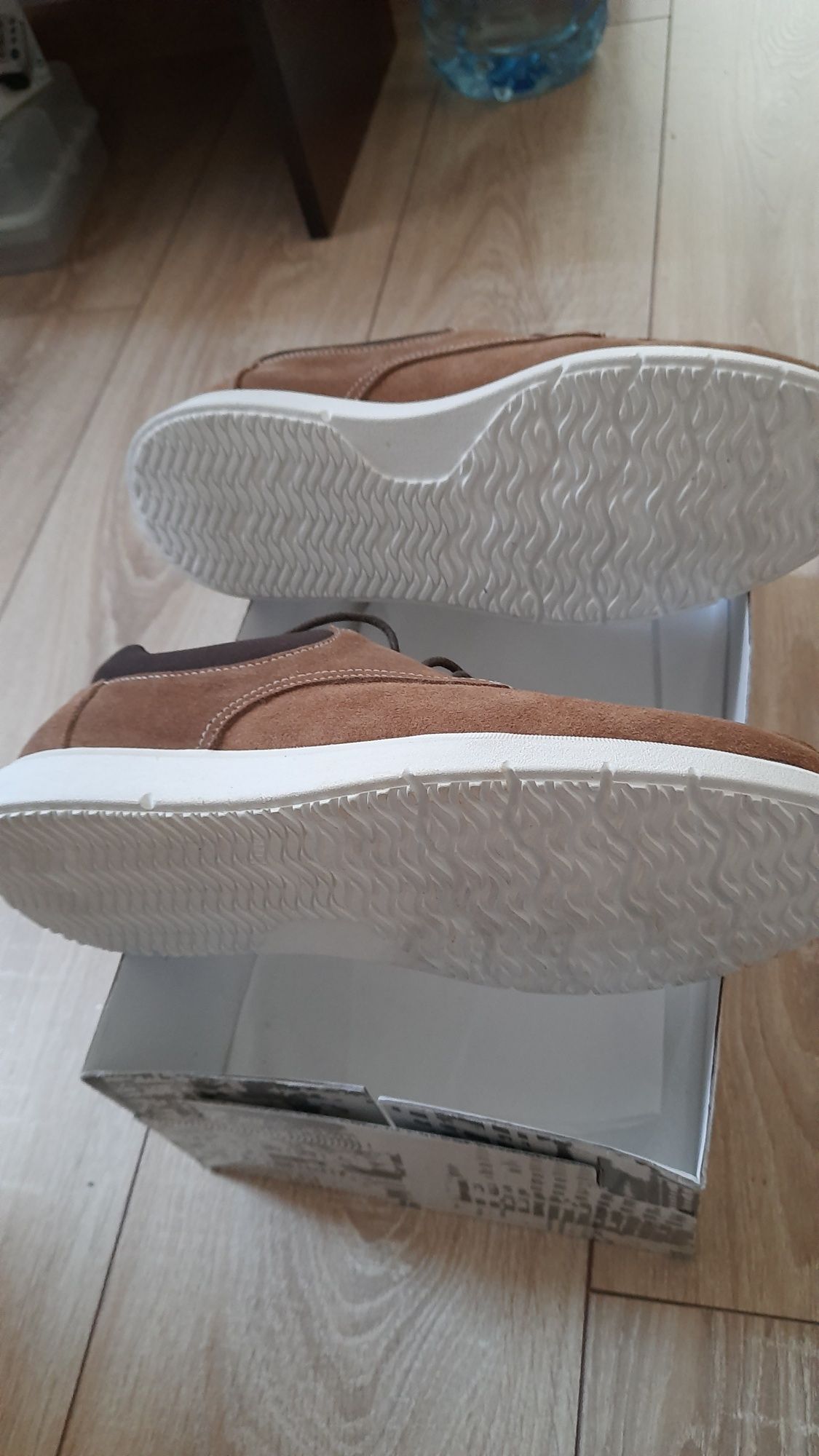 Pantofi Benvenuti piele bărbați la cutie, trimit in tara