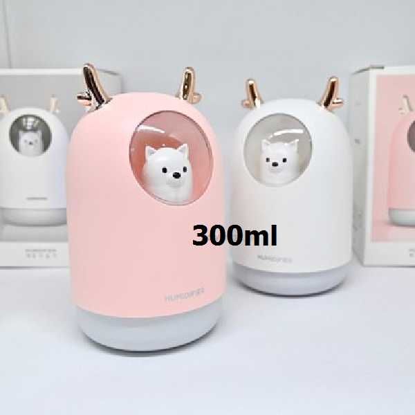 Ултразвуков Арома Дифузер Cute bear, Овлажнител на въздуха, 300ml