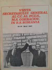 Colecție fascicule PERESTROIKA și vizita Gorbaciov în România