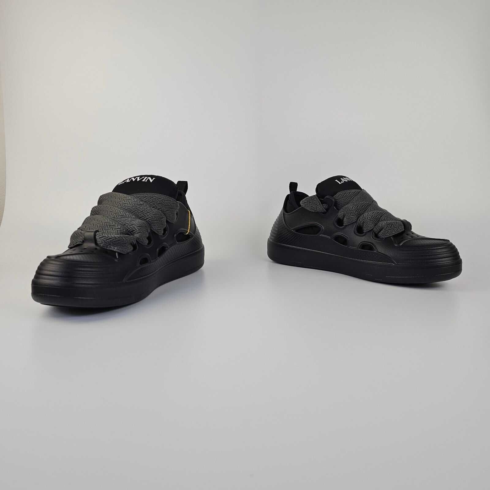 Adidasi Lanvin Curb Black