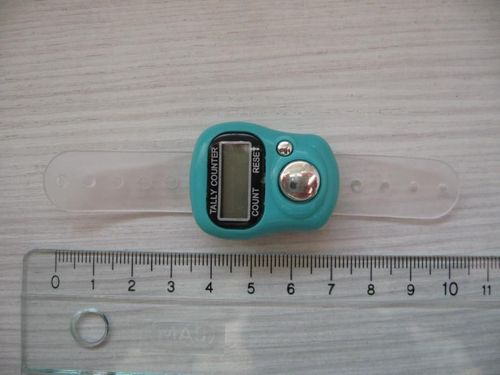 Ръчен електронен брояч с LCD дисплей за пръст
