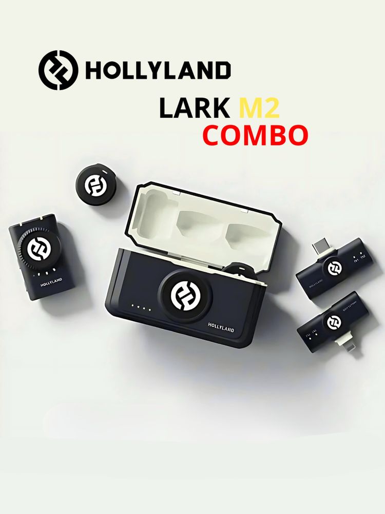 Петличный микрафон Hollyland Lark M2 universal mikrafon petlichka
