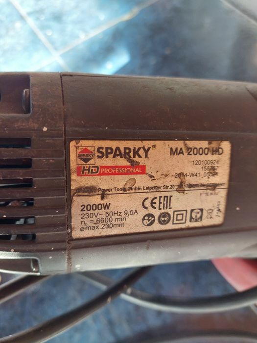 Голям ъглошлайф/флекс Sparky