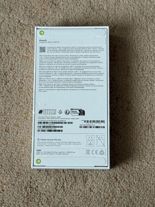 iphone 16 128GB SIGILAT