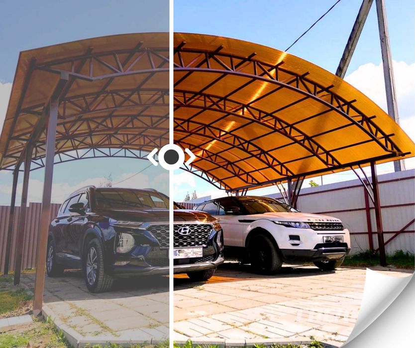 АКЦИЯ | Навес Ворота На Заказ Ворота НАВЕС Алматы Изготовление Навесов