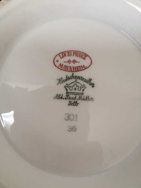 Ceainic nobil mare nefolosit Hutschenreuther Paul Muller Selb