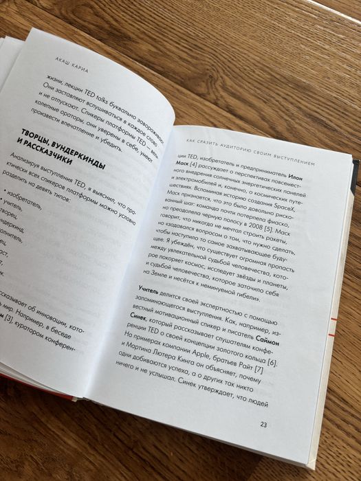 Книга ted talks в хорошем состоянии