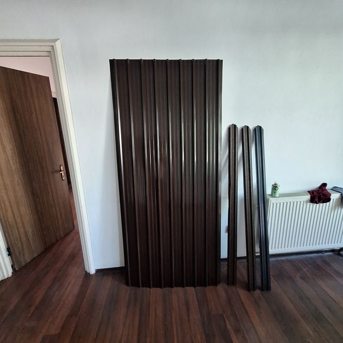 Tablă cutata colorată și zincată