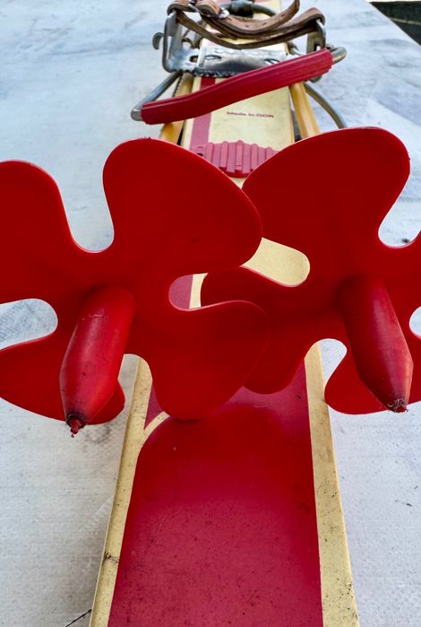 Винтидж Германски ски Germina от GDR