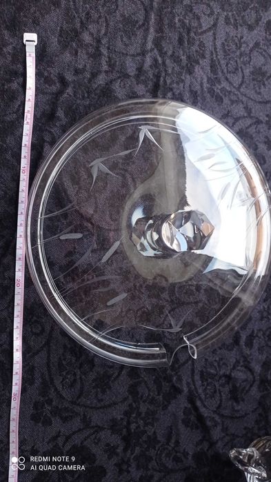 Кристален комплект за пунш с 8 чаши