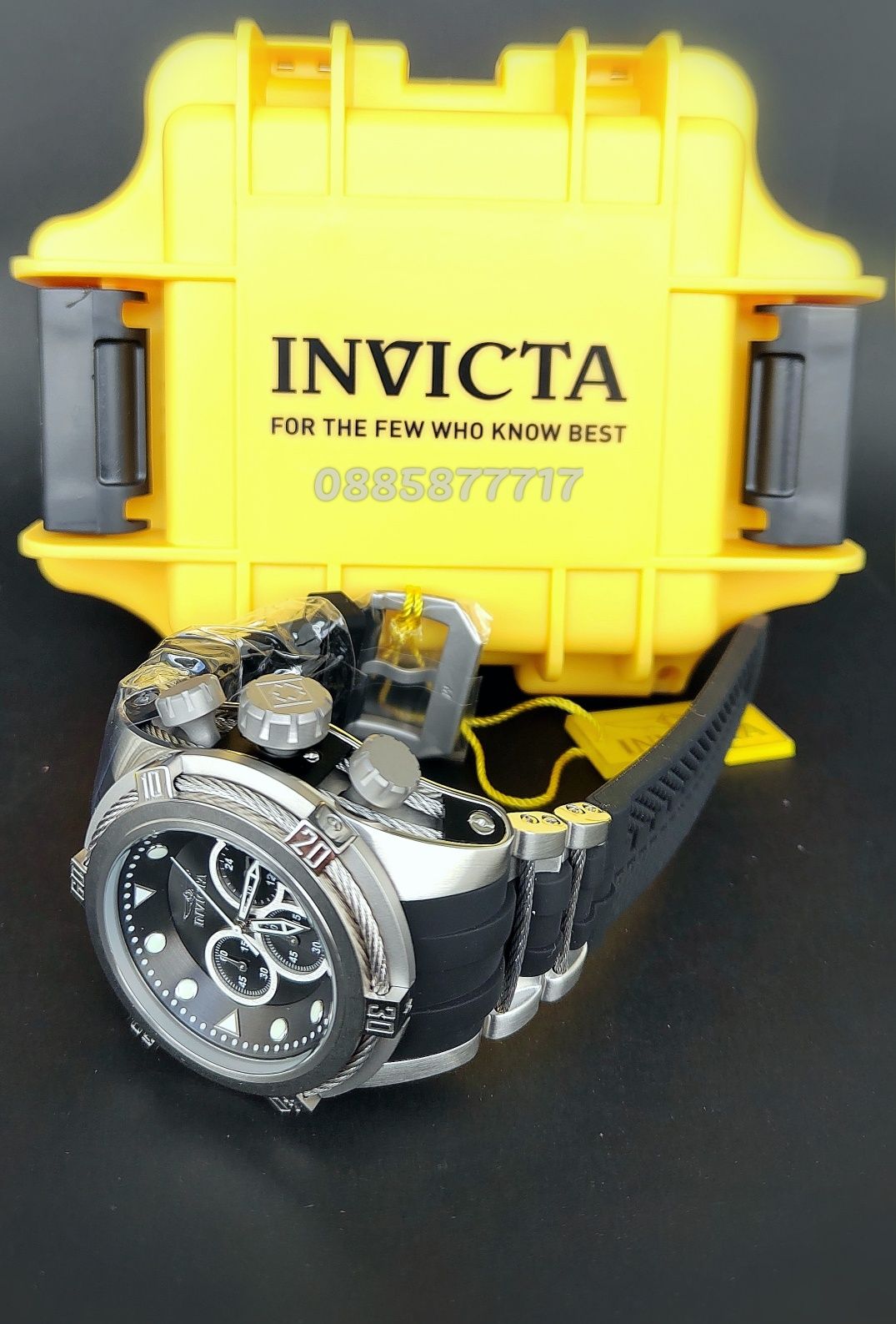 Invicta Bolt Zeus Silver 53 мм НОВ