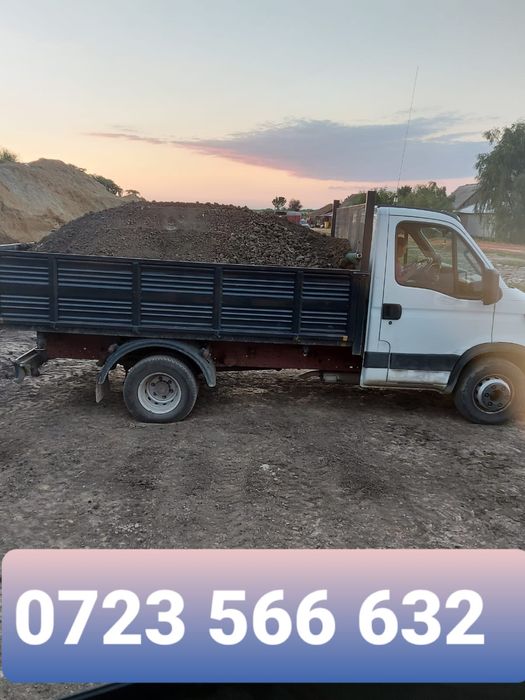 Nisip balast piatra pamant