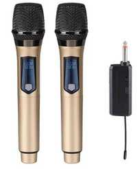 2 безжични микрофона 2 канала