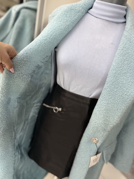 Palton Zara baby blue