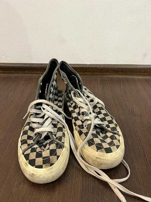 Vans checkerboard high