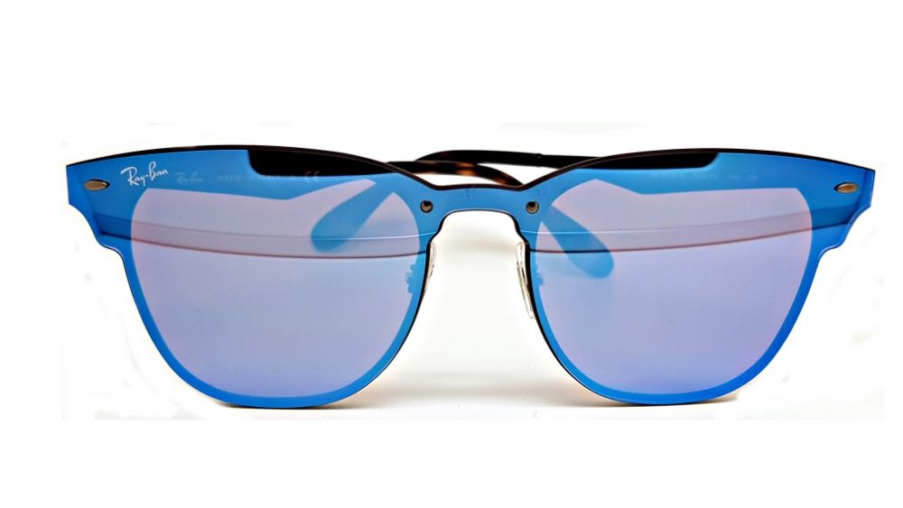 Ochelari de soare Ray Ban albastru oglinda RB3539 002/6G