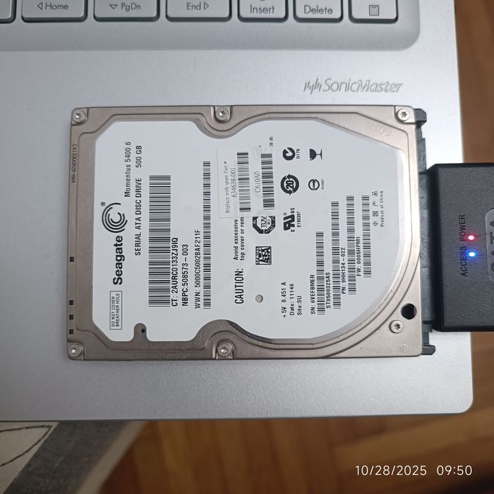 HDD SSD 2.5" 3.5" Seagate Samsung Western Digital