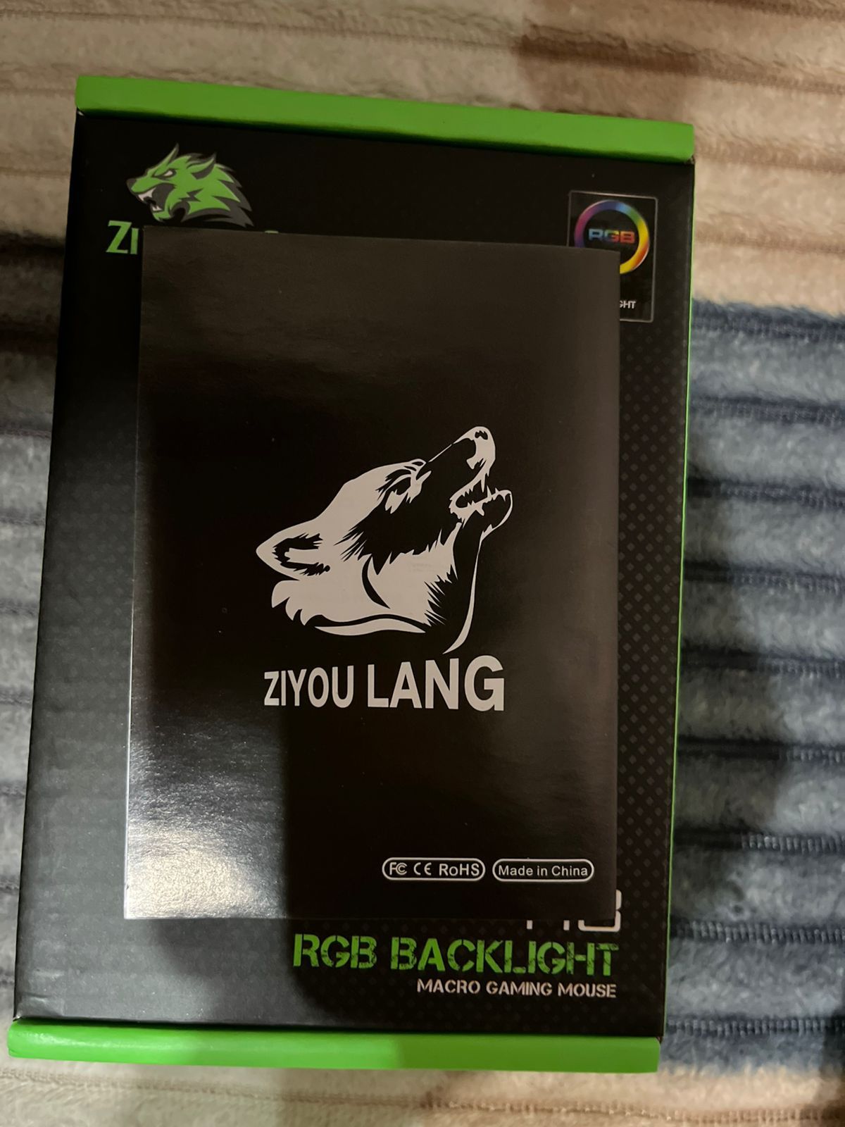 Продам игровую мышку Wolf M8 с RGB