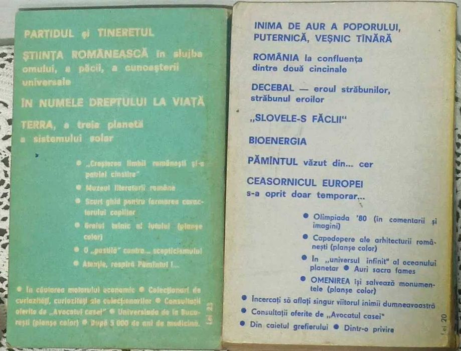 Almanah Scânteia, 2 volume