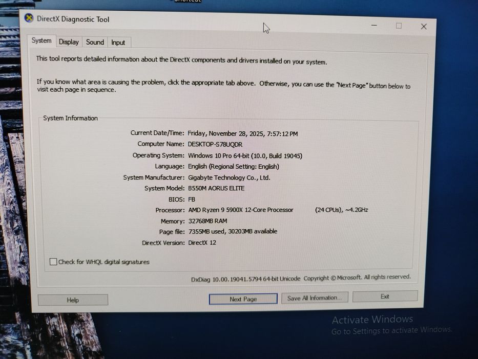 Gaming PC - R9 5900x