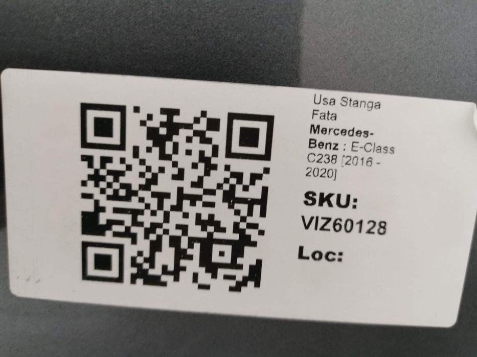 Usa Stanga Fata Mercedes-Benz  E-Class C238 2016 2017 2018 2019 2020 O