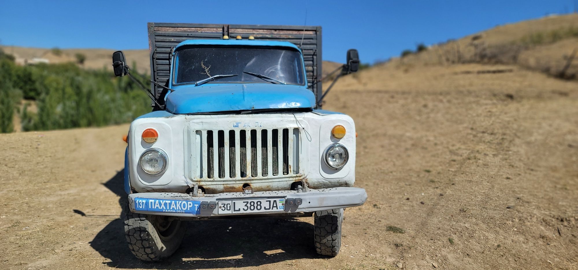 Holati yaxshi gaz propan va benzinda yuradi.