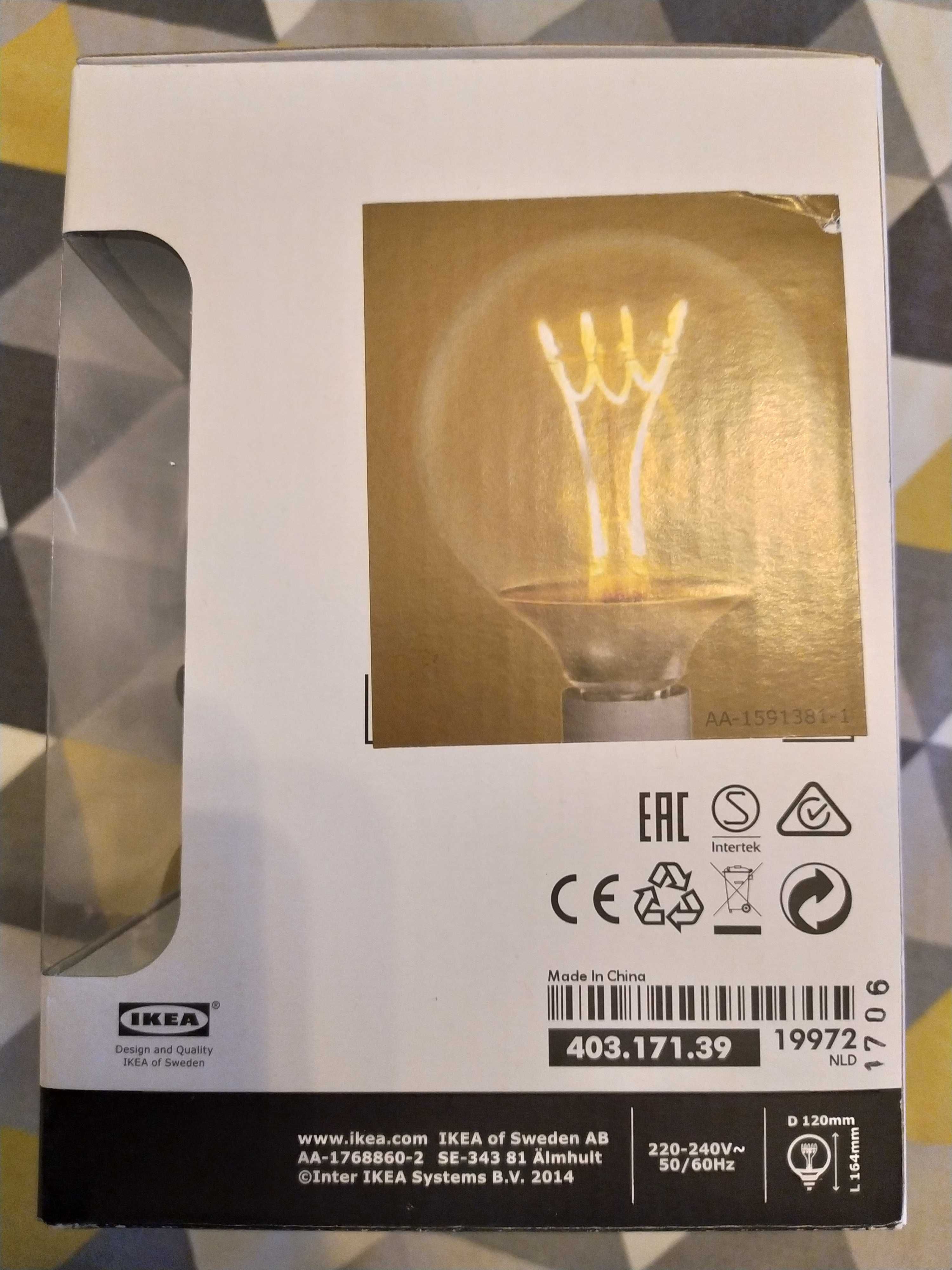 LED Крушка NITTIO от Икеа