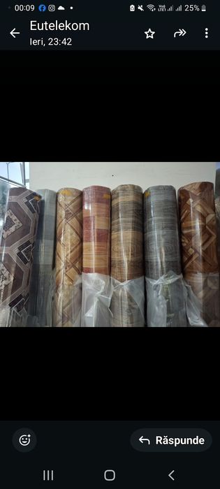 Linoleu 2m lat-20m lung-1,2 gros nou sigilat factura